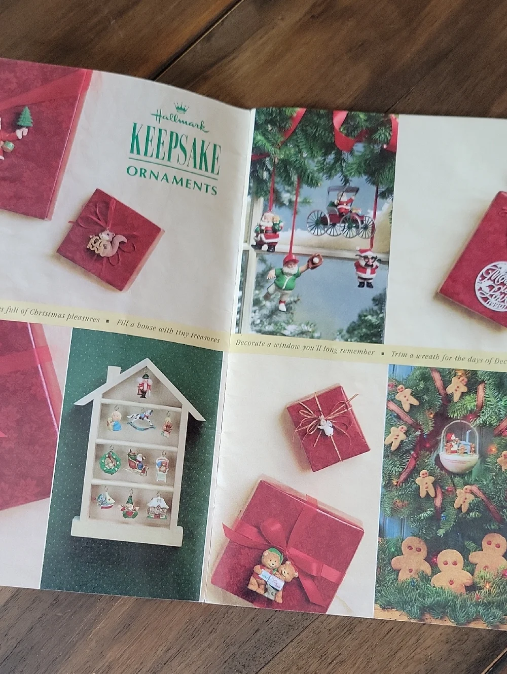 Hallmark 1990 Keepsake Ornaments DREAM BOOK